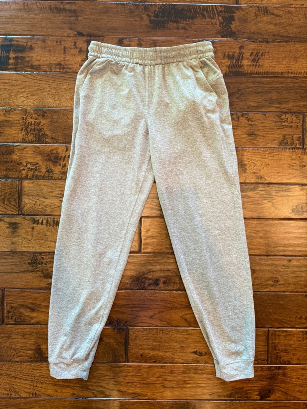 LuluLemon Jogger Sweatpants - light brown/gray color, heathered